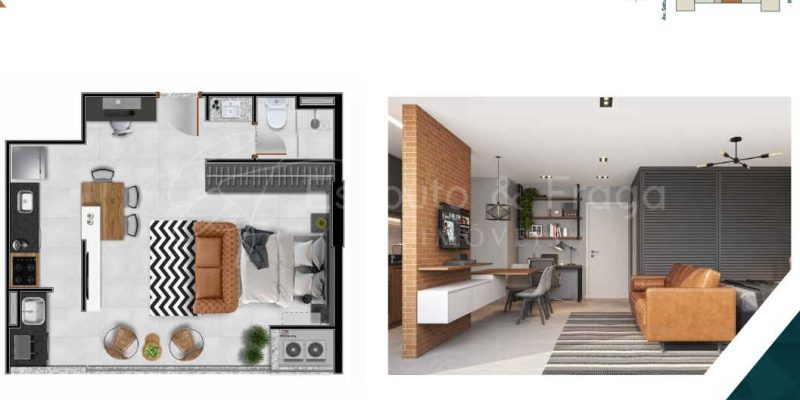 planta do apartamento