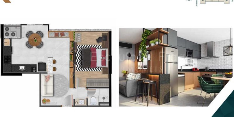 planta do apartamento