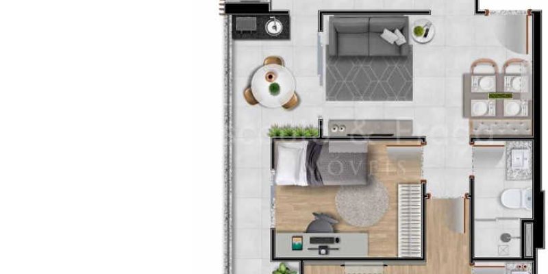 planta do apartamento