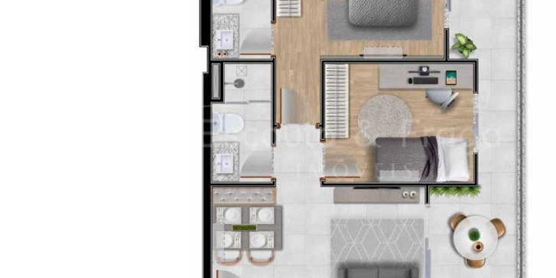 planta do apartamento