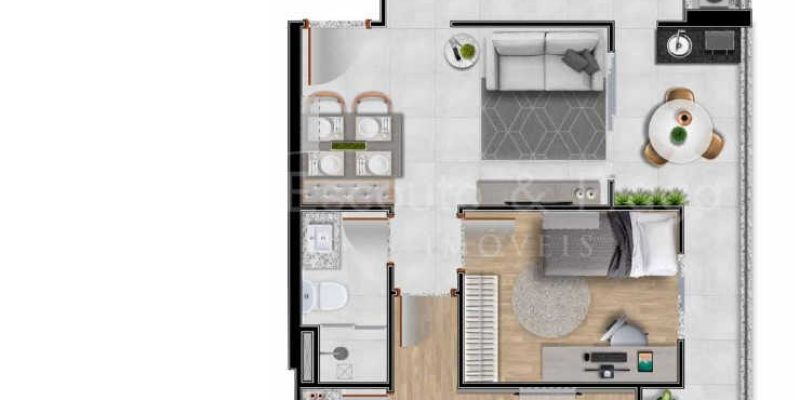 planta do apartamento